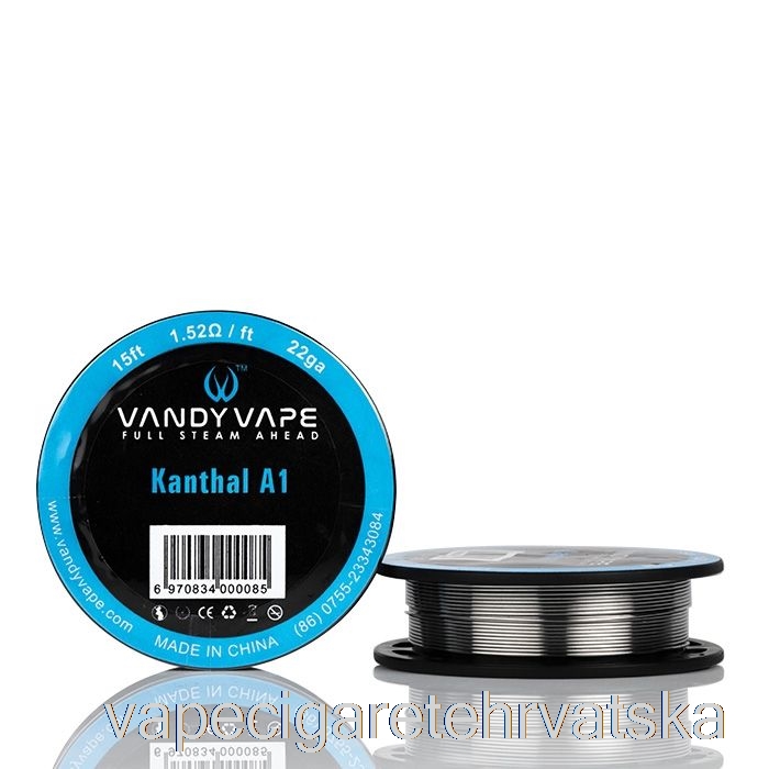 Vape Cigarete Vandy Vape Specijalne Namotaje žice Kanthal A1 - 22ga / 1.52ohm - 15ft